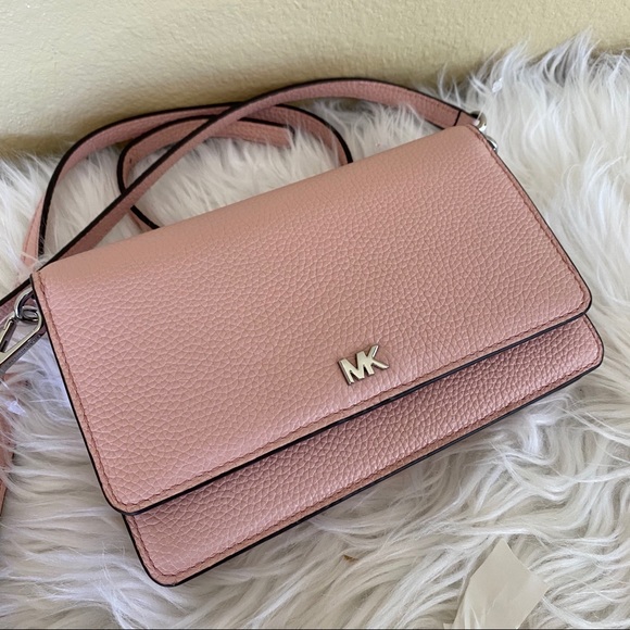 New Michael Kors pebble leather wallet crossbody bag - Picture 10 of 13